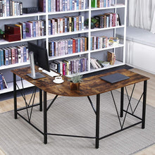 Load image into Gallery viewer, Idealhouse L-Shaped Home Office Desk Retro
