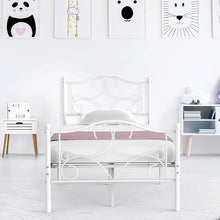 Load image into Gallery viewer, Idealhouse Curved Twin Bed Frame for Kids
