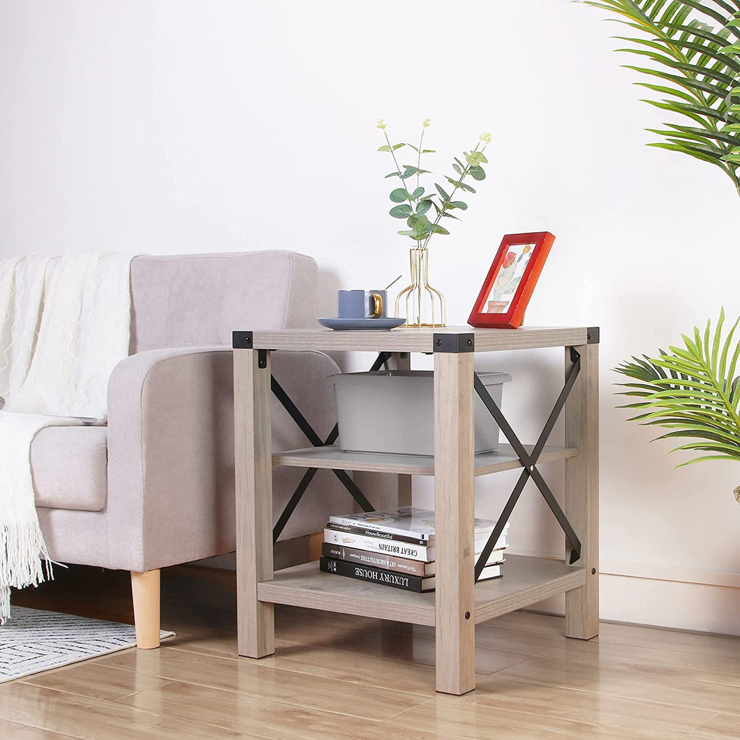 Idealhouse Farmhouse Rustic Coffee Table